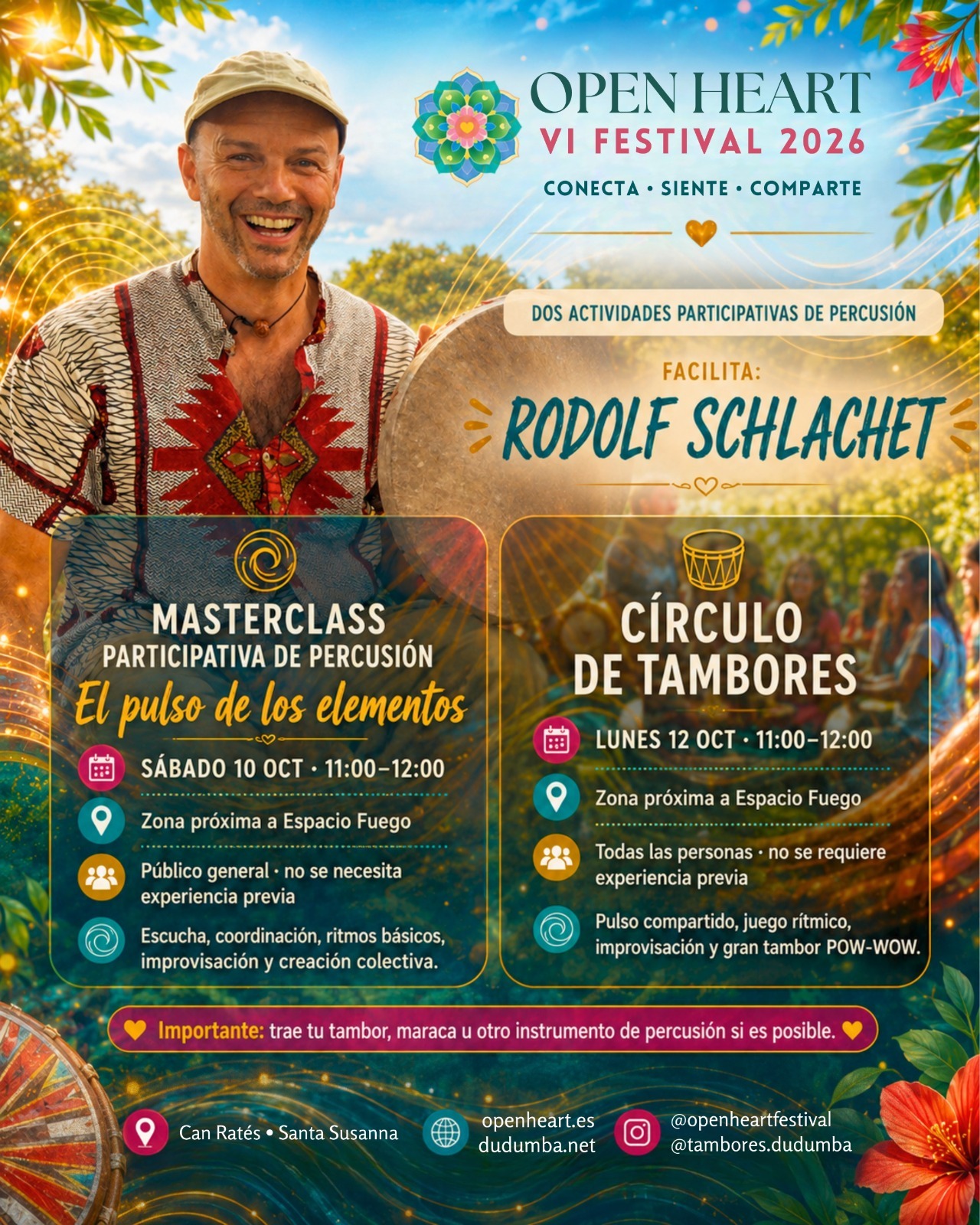 Eventos en el festival open heart
